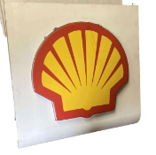 Very Large Shell Forecourt Illuminated Sign
