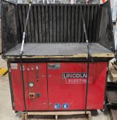 LINCOLN ELECTRIC WELD FUME DOWNDRAFT 200M USED