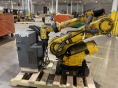 FANUC R-2000IB ROBOT F129052 W/ R-30IB CONTROLLER AND TEACH PENDANT USED