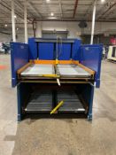 SOUTHWORTH ROLL-STYLE HYDRAULIC LIFT TABLES PAIR 2,000 LB CAPACITY EACH USED