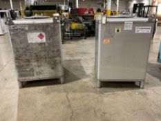 SNYDER INDUSTRIES M5835 STAINLESS STEEL IBC TOTE TANK 1688 LITER / 446 GALLON USED