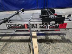 KNIGHT 4110 CHAIN HOIST LIFT TRACK 12' 10