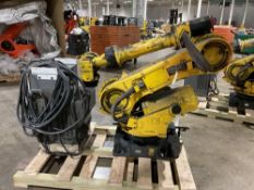 FANUC R-2000IB ROBOT F150528 W/ R-30IB CONTROLLER AND TEACH PENDANT USED