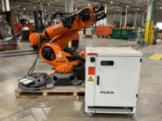 KUKA KR 210 R2700 PRIME ROBOTIC ARM WITH KRC4 CONTROLLER USED