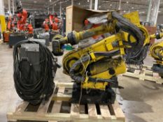FANUC R-2000IB ROBOT F129052 W/ R-30IB CONTROLLER AND TEACH PENDANT USED