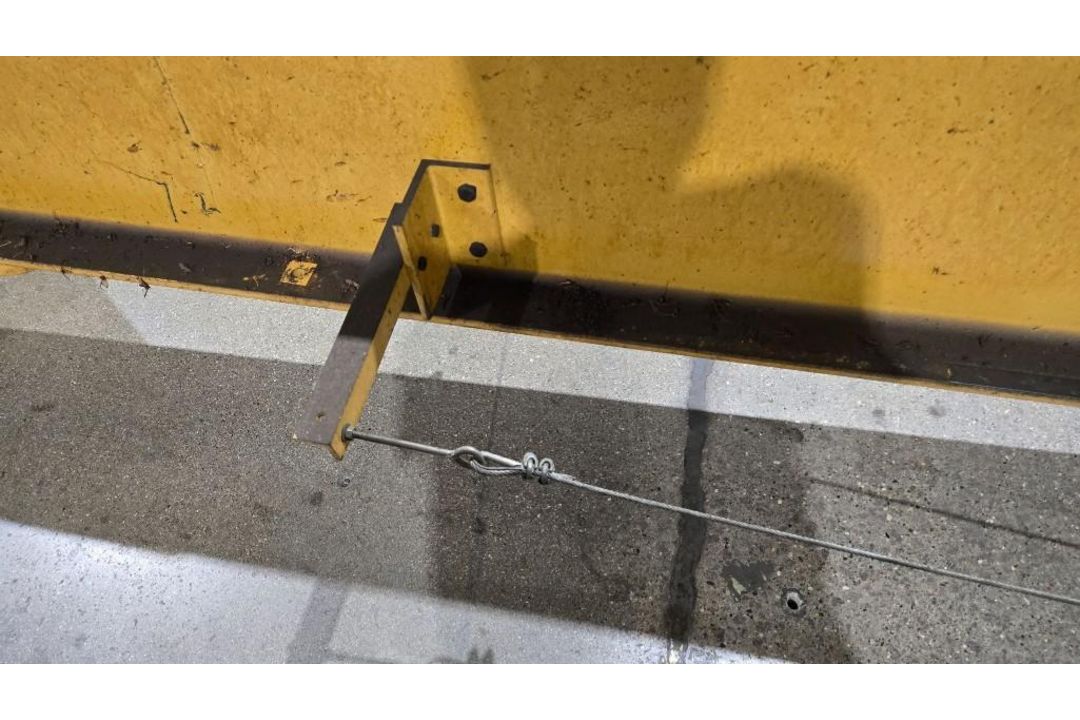 CONTRX INDUSTRIES A41216 2 TON FREESTANDING JIB CRANE USED - NO HOIST - Image 11 of 20