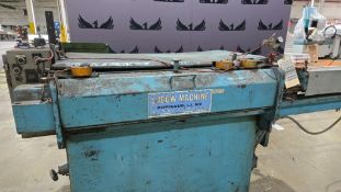 LUBOW WIRE STRAIGHTENER / CUTOFF MACHINE USED