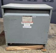 Square D 75T6H 75 kVa Transformer 3-PH, 480V - 240V USED