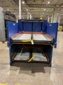 SOUTHWORTH C2-24 & UNTAGGED HYDRAULIC LIFT TABLES 2,000 LB CAPACITY EACH USED
