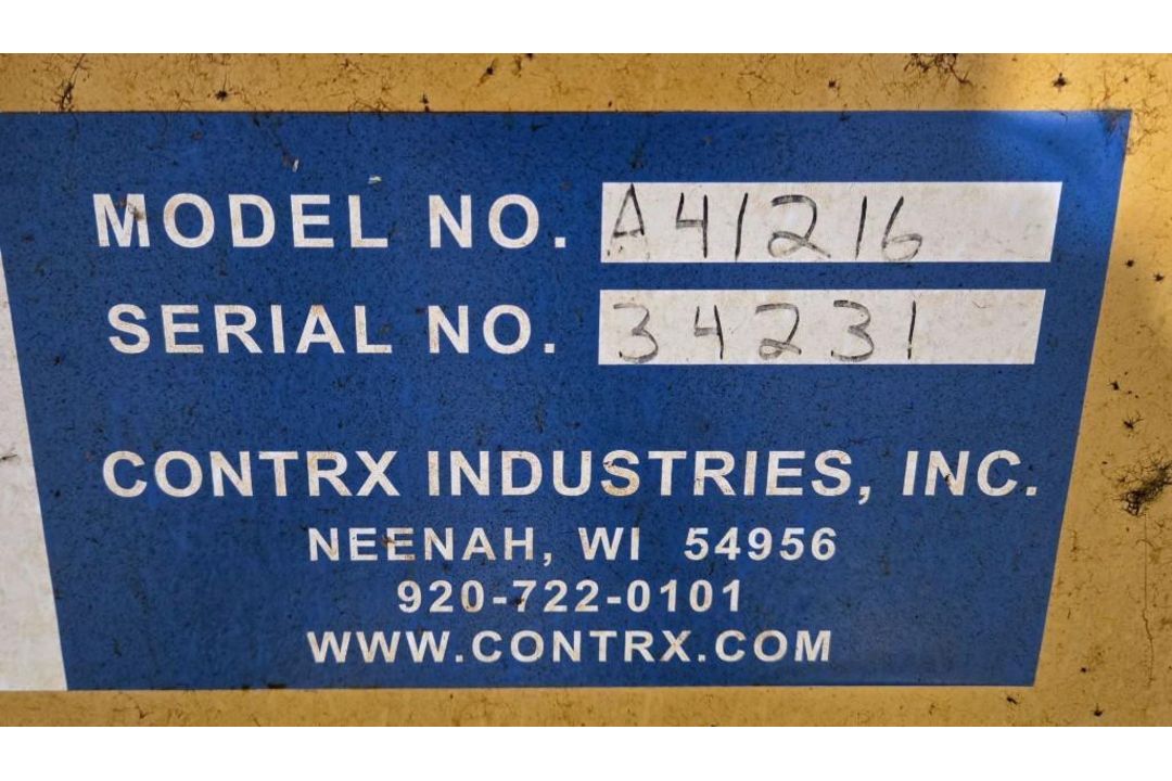 CONTRX INDUSTRIES A41216 2 TON FREESTANDING JIB CRANE USED - NO HOIST - Image 14 of 20
