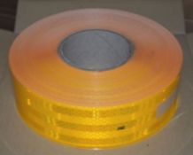 1 x Roll of 3M Conspicuity Tape Reflective Sheeting - Size 55mm x 50m - Diamond Grade - Colour Yello