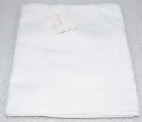 1 x PRATESI 'Lenz Casseta' Luxury 100% Egyptian Cotton Fitted Sheet, 150 x 200cm - Made In Italy -