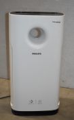 1 x PHILIPS Series 3000i ac3259 Air Purifier In White & Black - Ref: AC402 - CL011 - Location: