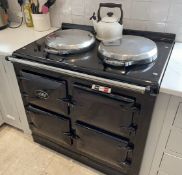1 x AGA Electric 3-Oven Range Cooker with 2 Hot Plates
