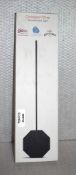 1 x Octagon One Desk Light - New and Boxed - CL011 - Ref: THC123 (Red Cage) - Location: Altrincham