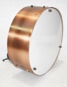 1 x Commercial Round ⌀45cm Copper Ceiling Light Fitting with Opal Diffuser - Dimensions: H17 x W45.5
