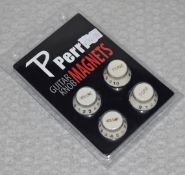10 x Packs of Perri’s Fender Guitar Volume/Control Style Knob Fridge Magnets - Four Magnets in