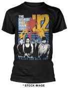 1 x U2 The Joshua Tree 1987 Tour Limited Edition Logo Short Sleeve Men's T-Shirt - Size: XXL -