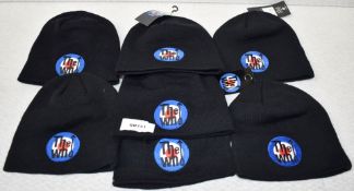 7 x The Who Unisex Beanie Hats - Officially Licensed Merchandise - New With Tags - RRP £126