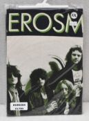 1 x AEROSMITH Band Picture Green and Black Logo Short Sleeve Men's T-Shirt by Gildan - Size: XXL -