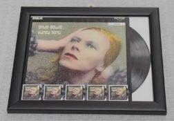 1 x Set of David Bowie 'Hunky Dory' 1st Class Stamps - Limited Edition - Released March 2017