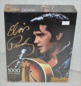 1 x Elvis Presley Jigsaw By Aquarius - 1,000 Piece - New & Unused - Ref: RR584 CA - CL720 -
