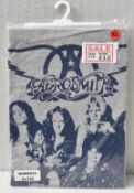 1 x AEROSMITH Pump 1989 Tour Logo Short Sleeve Men's T-shirt by Gildan - Size: Extra Large - Colour: