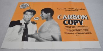 1 x Original VINTAGE Quad MOVIE POSTER From the Film CARBON COPY - Size: 76 x 101 cms
