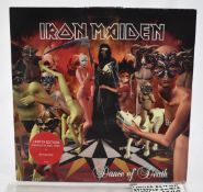 1 x IRON MAIDEN 12 Inch Gatefold Double Vinyl LP - DANCE OF DEATH - LIMITED EDITION PICTURE DISCS