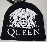 1 x Queen Unisex Beanie Hat - Officially Licensed Merchandise - New With Tags - RRP £18 - Ref: RR150