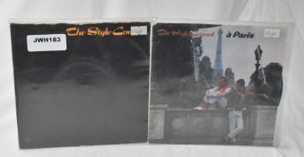2 x Vinyl 7 Inch Singles - THE STYLE COUNCIL - Includes Speak Like a Child and Paris