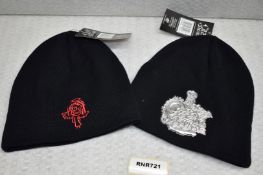 2 x Beenie Bob Hats Featuring Ozzy Osbourne - Officially Licensed Merchandise - RRP £36 - New