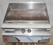 1 x FALCON Dominator Plus 800m Commercial Gas Stainless Steel Counertop Griddle - Model: E3481