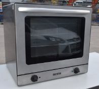 1 x Gastrotek OVC008 230v Commercial Convection Oven Featuring a Stainless Steel Finish -