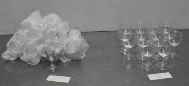 29 x Champagne and Wine Glasses