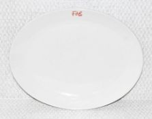 22 x STEELITE Ceramic Oval Resturant Platters with Famous Branding - Width 30cm / Depth 24cm -