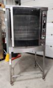 1 x BKI BBQ King Rotisserie Chicken Oven With Stand - 3 Phase - Ref: HCU273 - CL011 - Location: