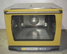 1 x UNOX Convection Oven - Yellow - Ref: NML133/XF130 - CL901 - Location: Altrincham WA14*Stock