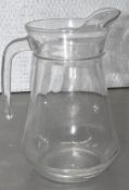 17 x Glass Water / Juice Pouring Jugs