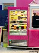 1 x FROST-TECH Premium Stainless-Steel Shutter Multideck Display Fridges - Model SD75-100SH