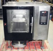 1 x BKI Houno 6 Grid Electric Touch Screen Combi Oven - Floorstanding 3 Phase Combi Oven