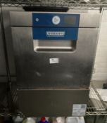 1 x HOBART Undercounter Glass Washer - Ref: PA074/99 - CL977 - Location: Maidenhead SL6Collections