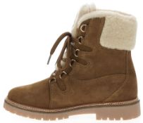 1 x Pair of Designer Olang Meribel 85 CUOIO Women's Winter Boots - Euro Size 39 - Brand New Boxed St