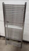 1 x Heated Radiator Towel Rail - Dimensions: 117 x 50cms - Ex Display - Ref: K670 - CL011