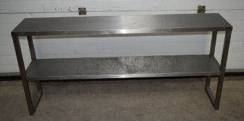1 x Stainless Steel Passthrough Overshelf