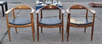 3 x Hans J Wegner 