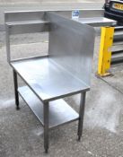 1 x Stainless Steel Griddle Cooking Housing - Dimensions: H104 x W123 (41/81) x D77/90 cms