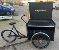 1 x Christiania Three Wheel Event Bike - Single Speed Bike Featuring a Secure Box with Gas Lift