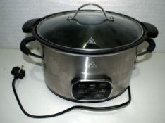 1 x 6L Slow Cooker