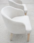 5 x Upholstered Restaurant Dining Chairs and 1 x Matching Stool - Removed from a Fine-Dining Bistro